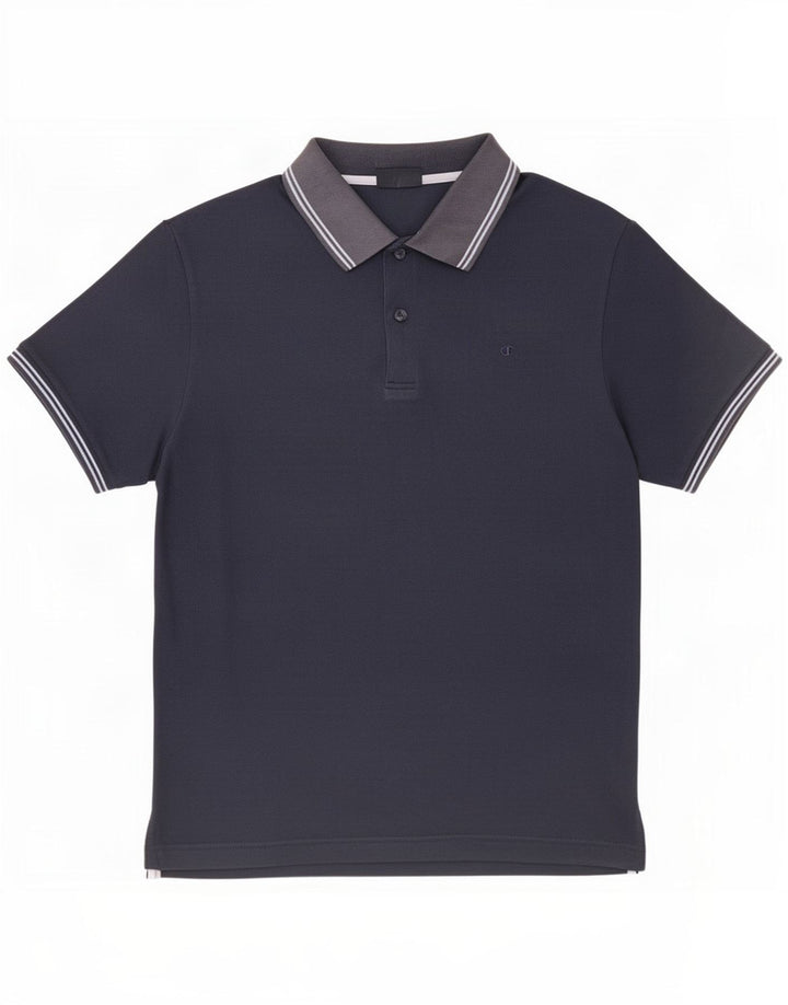 Champion herre poloshirt Medium marineblå bomuld