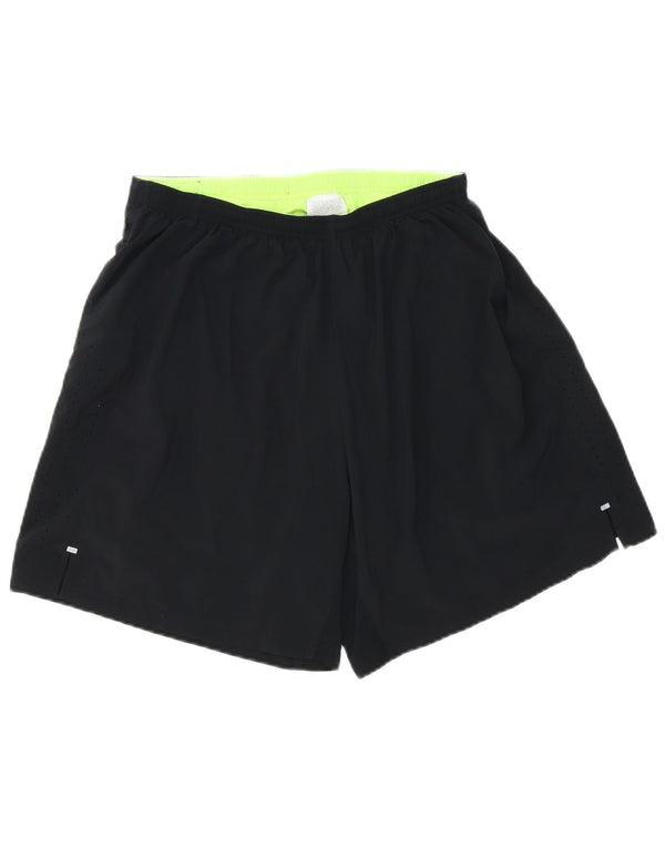 NIKE Dri Fit sportsshorts til mænd, store sorte polyester