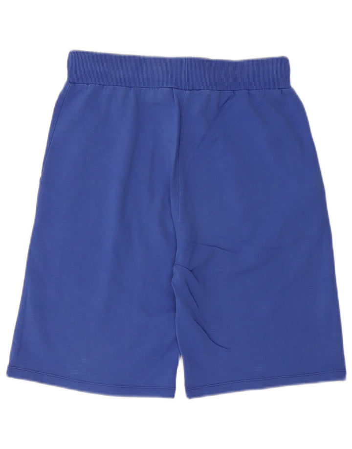 Leone Herre grafiske sportsshorts Medium blå bomuld