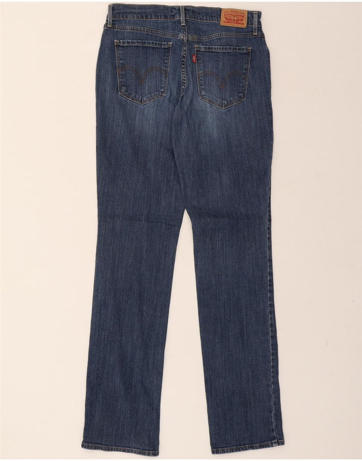 LEVI'S Womens 505 Straight Jeans W28 L34 Blue Cotton Vintage Levi's and Second-Hand Levi's from Messina Hembry 