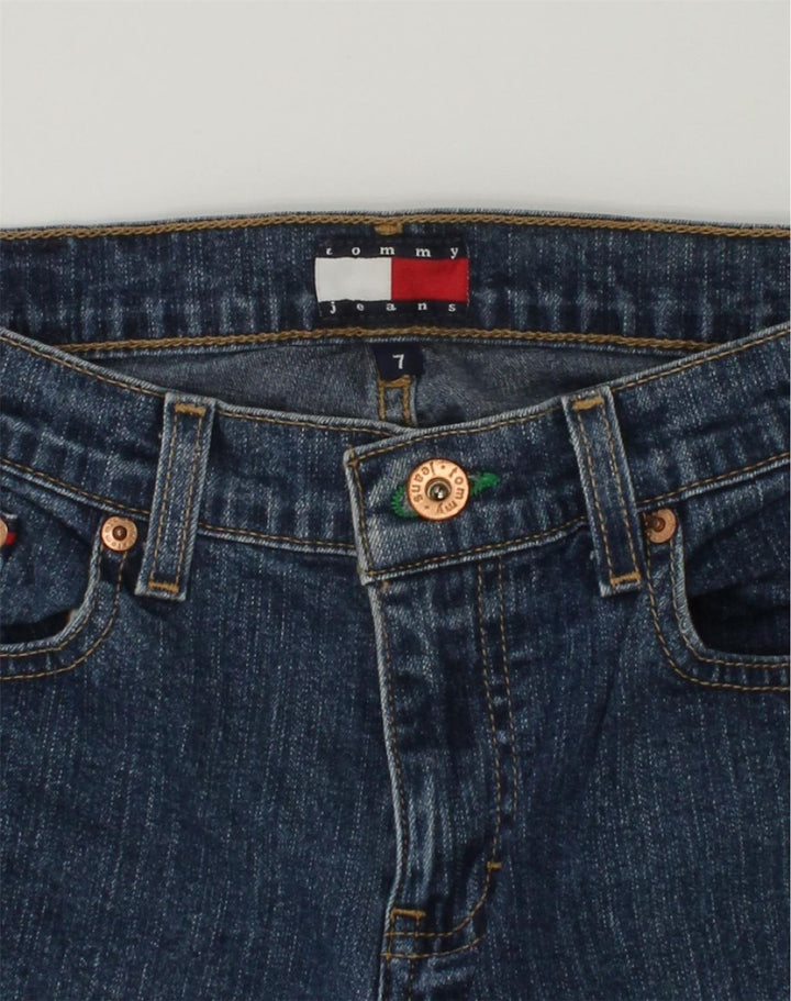 TOMMY HILFIGER Girls Straight Jeans 6-7 Years W26 L22 Blue Cotton | Vintage Tommy Hilfiger | Thrift | Second-Hand Tommy Hilfiger | Used Clothing | Messina Hembry 