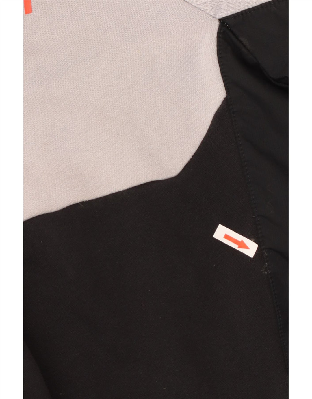 NIKE Sweatshirt Jumper til mænd XL Grå Colourblock Bomuld