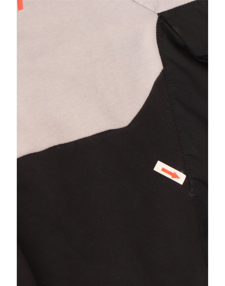 NIKE Sweatshirt Jumper til mænd XL Grå Colourblock Bomuld