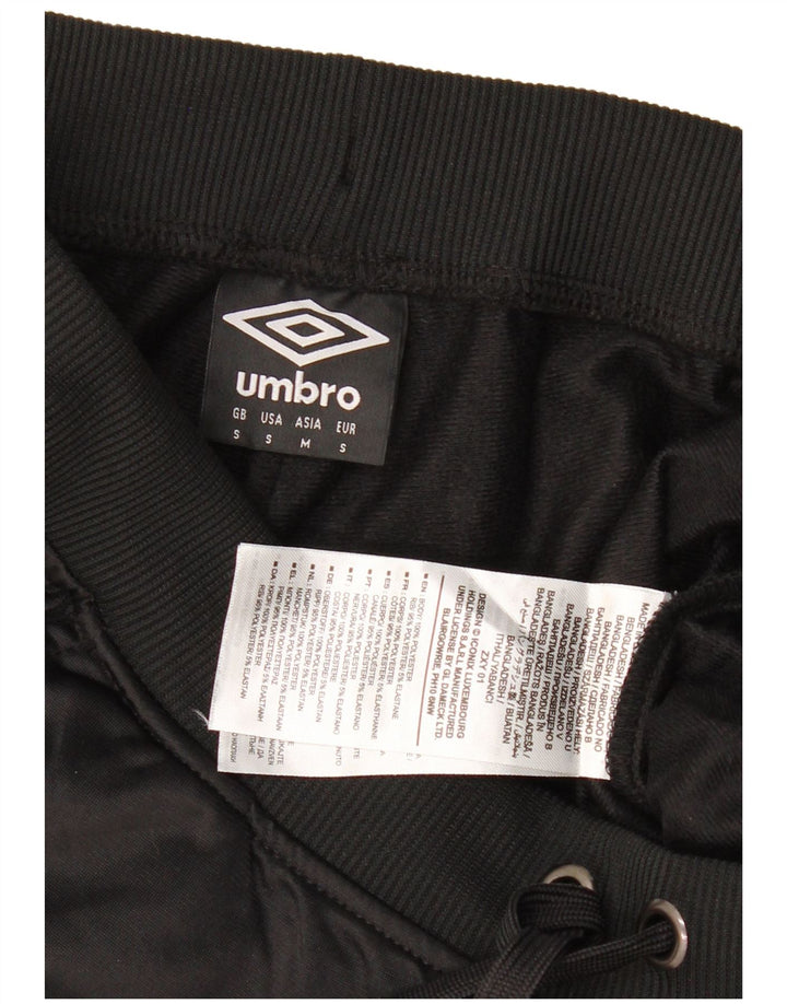 Umbro Herre Grafisk Træningsdragt Bukser Joggers Lille Sort Polyester