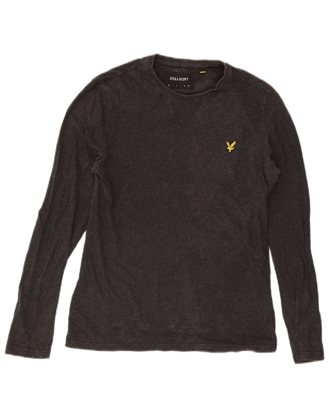 Lyle & Scott Herre Top Langærmet XS Grå Bomuld