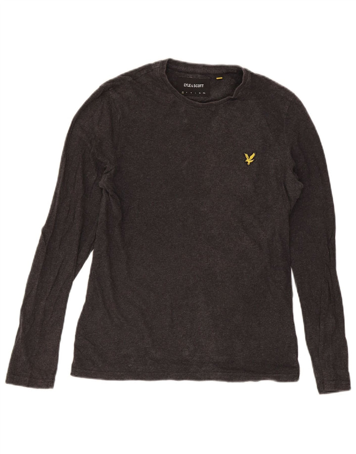 Lyle & Scott Herre Top Langærmet XS Grå Bomuld