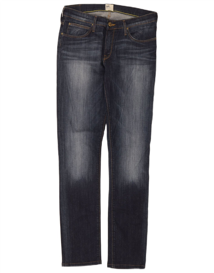 Lee Dame Jade Slim Jeans W31 L33 Blå Bomuld