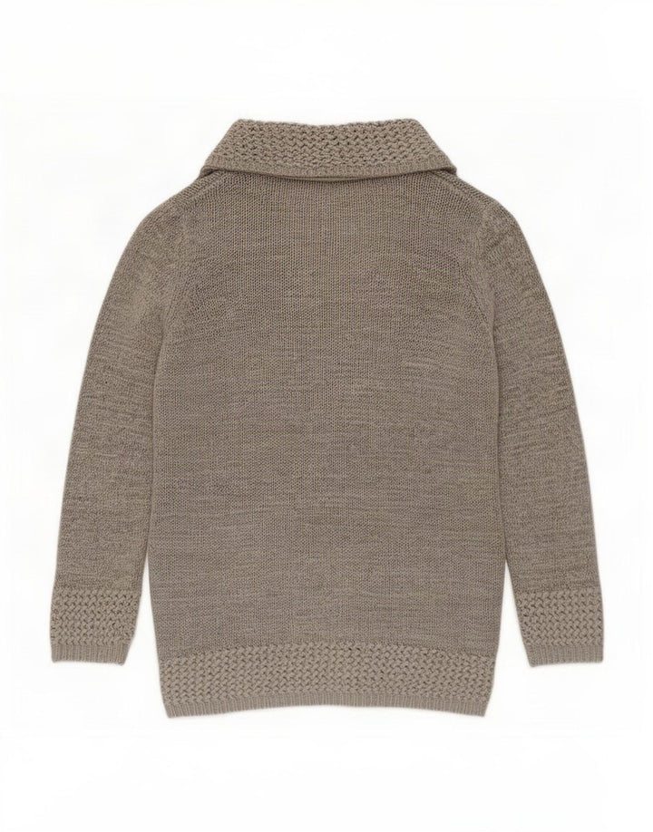 Marks & Spencer Dame Classic Open Cardigan Sweater UK 16 Large Grey