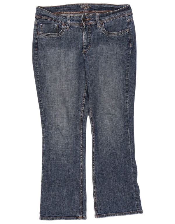 Lee Womens Riders Bootcut Jeans US 12 Large W33 L27 Blue Cotton