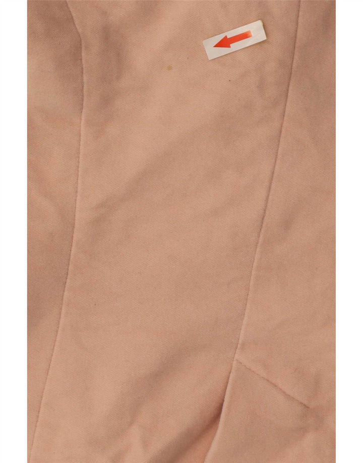 Zara Dame 1 Knap Blazer Jacket UK 6 XS Pink