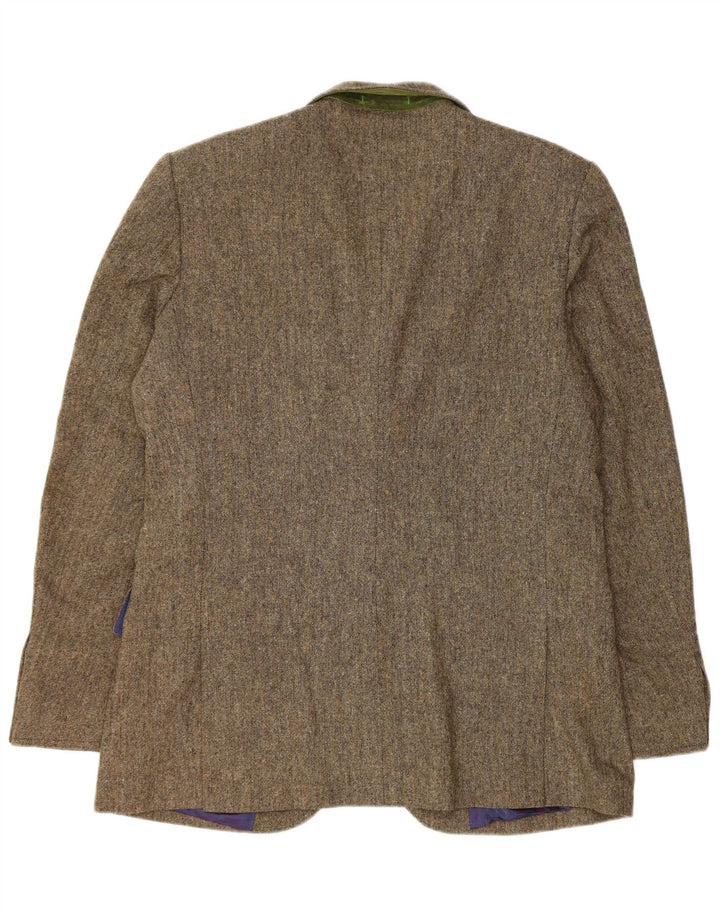 Ted Baker Herre 2-knaps blazerjakke str. 5 XL Brun polyester