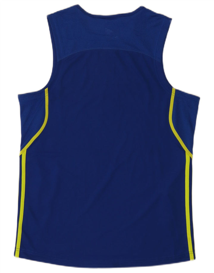 Adidas Herrevest Top Medium Blue Polyester