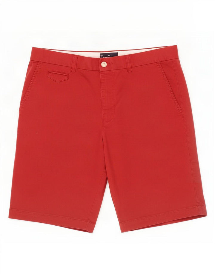 Blue Harbor Herre Chino Shorts Large W34 Rød Bomuld