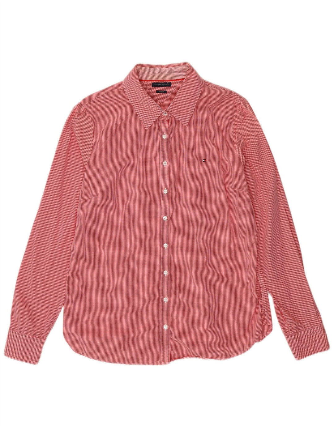 Tommy Hilfiger Dameskjorte UK 16 Large Red Gingham