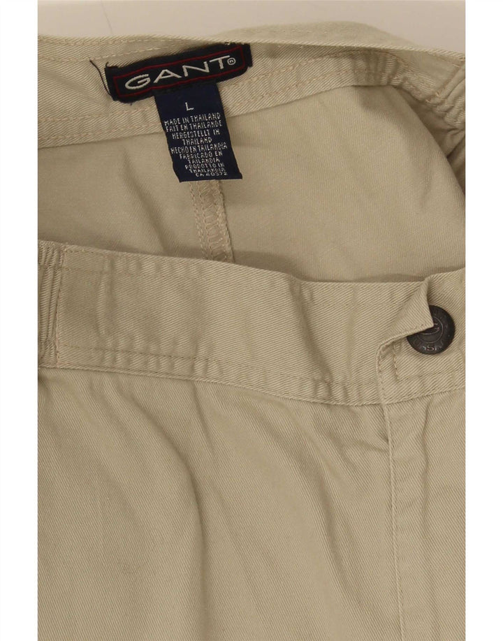 Gant Herre Chino Shorts Large W34 Grøn Bomuld