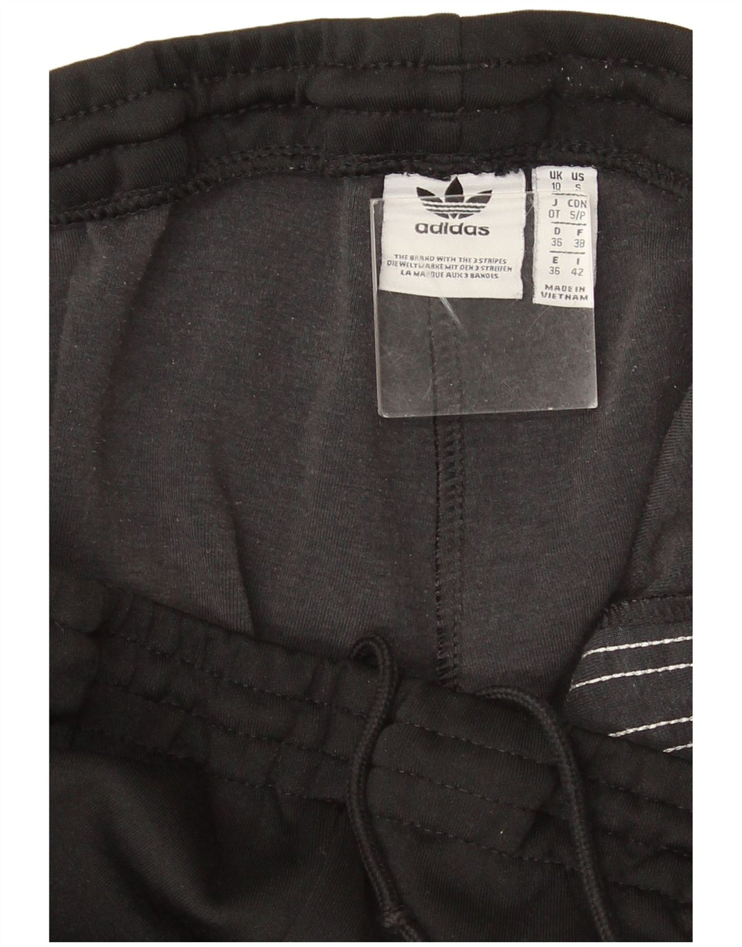 Adidas Træningsdragtsbukser til kvinder UK 10 Small Black