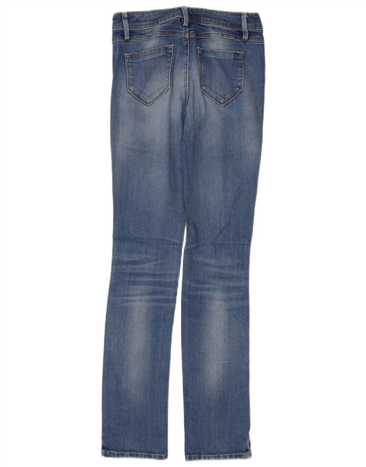 Benetton Dame Skinny Jeans W28 L33 Blå Bomuld