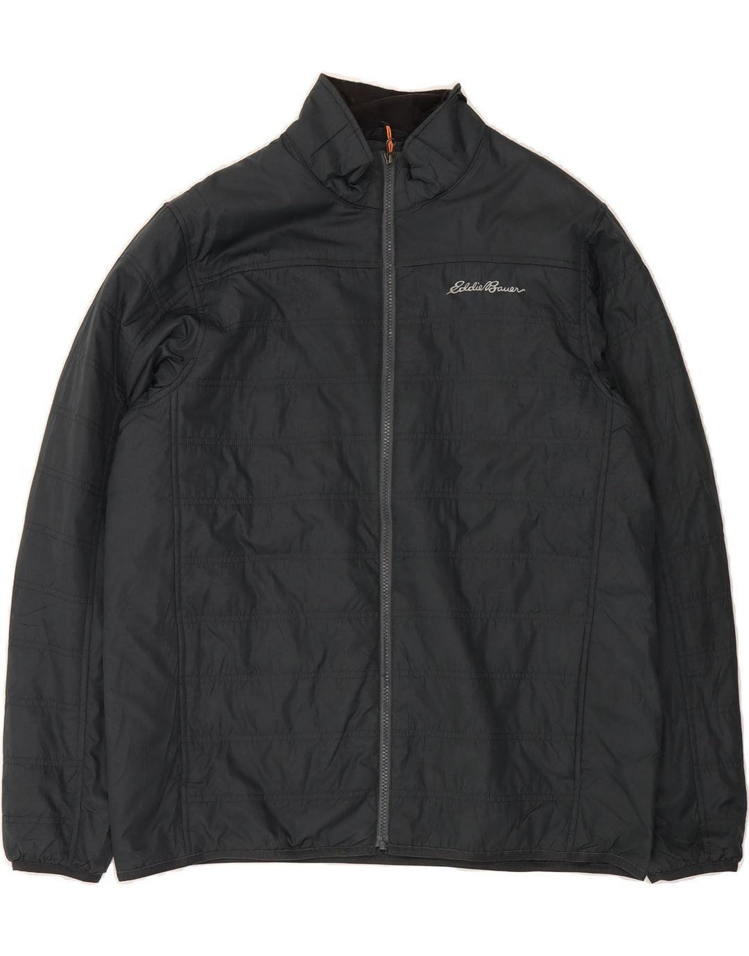 EDDIE BAUER Mens Padded Jacket UK 40 Large Grey Polyester Vintage Eddie Bauer and Second-Hand Eddie Bauer from Messina Hembry 