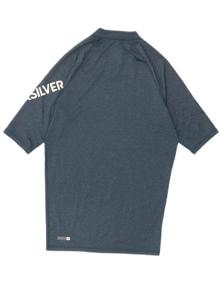 Quiksilver Herre grafisk T-shirt Top Lille Blå