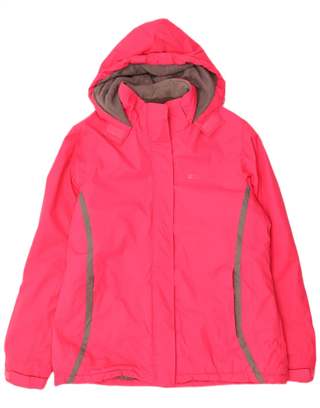 Mountain Warehouse Dame hættejakke vindjakke UK 16 Large Pink