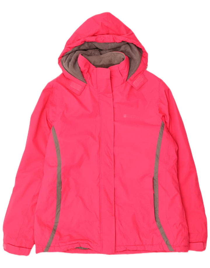 Mountain Warehouse Dame hættejakke vindjakke UK 16 Large Pink