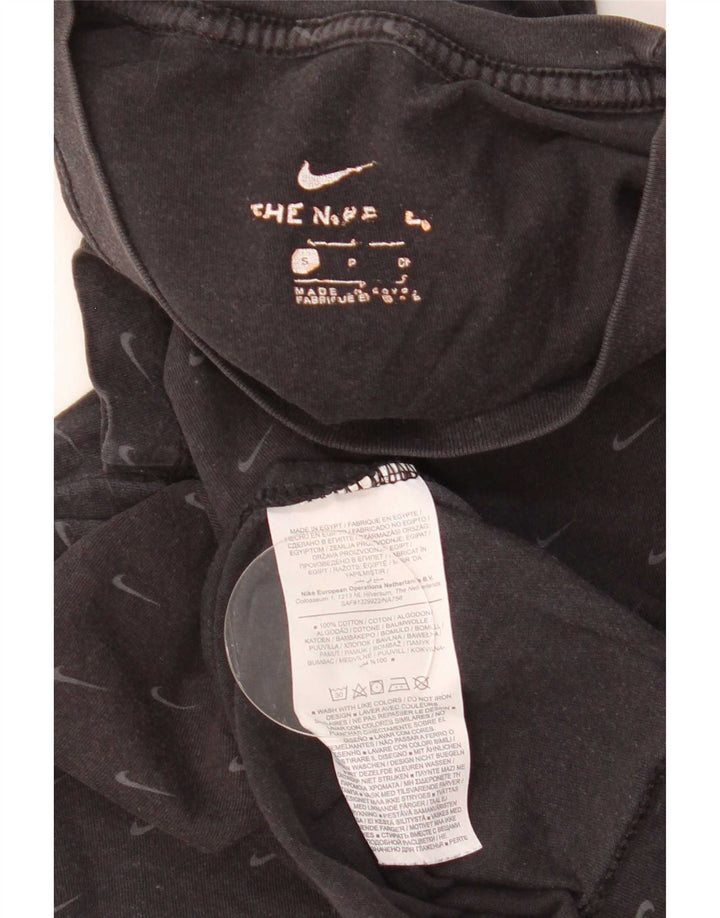 Nike grafisk t-shirt top til mænd, lille sort bomuld