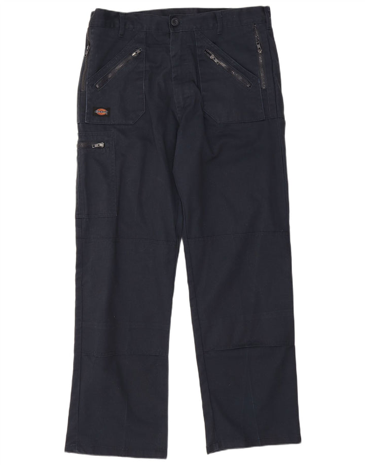 Dickies Straight Cargo bukser til mænd W34 L31 Marineblå polyester