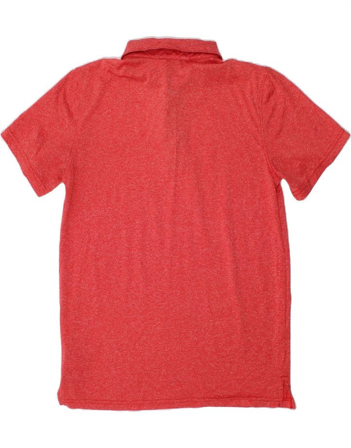 PUMA Boys Polo Shirt 14-15 Years Large  Red Polyester Vintage Puma and Second-Hand Puma from Messina Hembry 