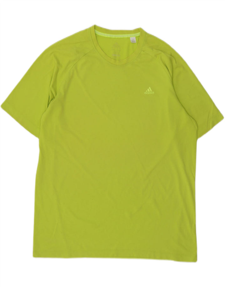 ADIDAS Herre Climalite T-Shirt Top Stor Grøn