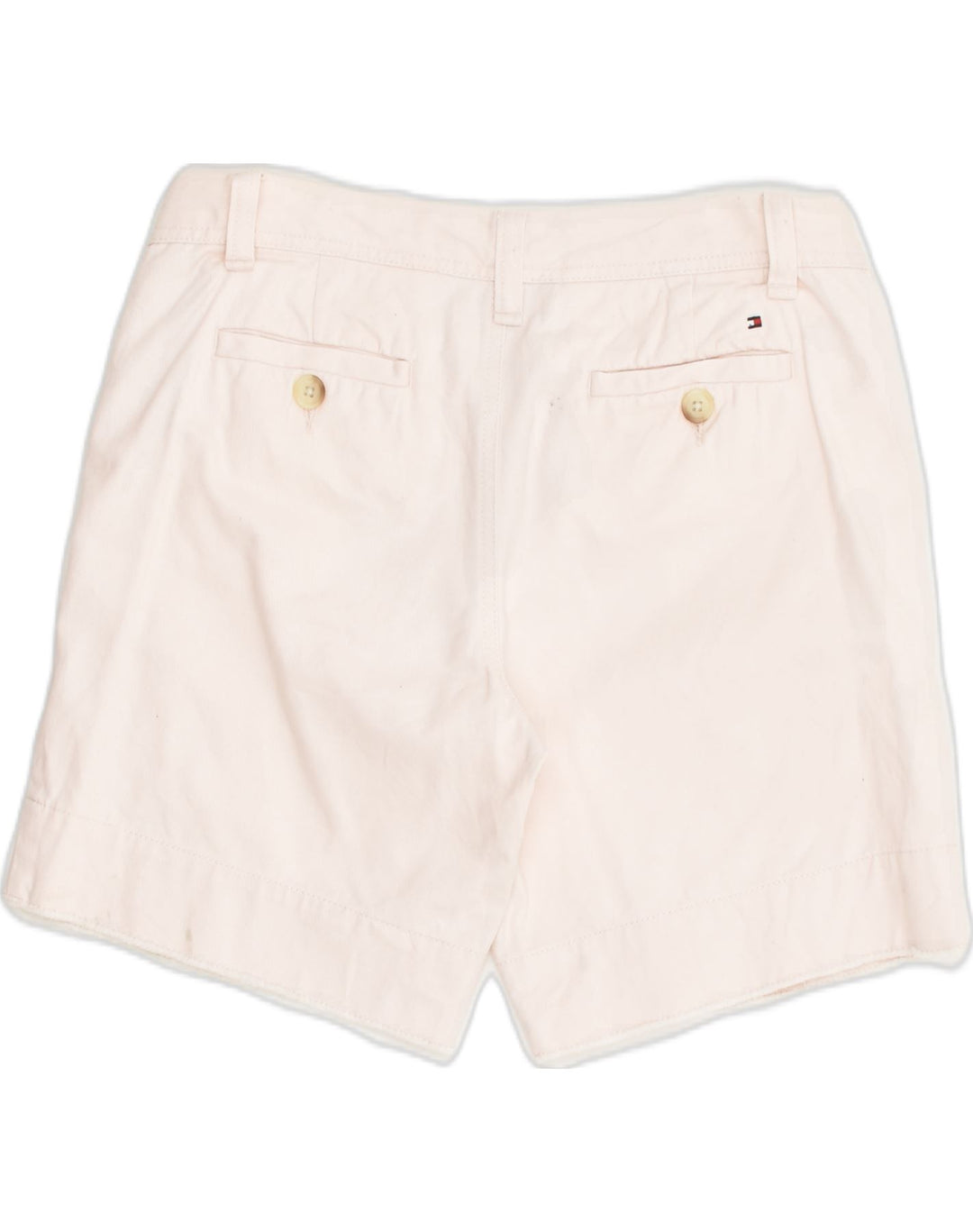 TOMMY HILFIGER Womens Chino Shorts US 6 Medium W30 Pink Cotton | Vintage Tommy Hilfiger | Thrift | Second-Hand Tommy Hilfiger | Used Clothing | Messina Hembry 