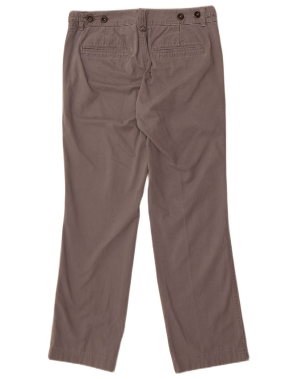 Eddie Bauer Kvinder Mercer Slim Straight Chino Bukser US 2 XS W30 L28 Grå