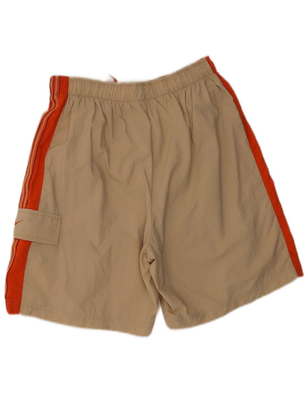 Nike Herre Sportshorts Medium Beige Colourblock Nylon