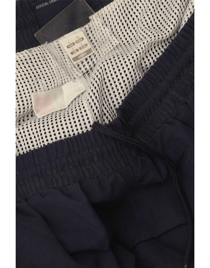 Umbro Herre træningsdragt Bukser Joggers Large Navy Blue Polyester