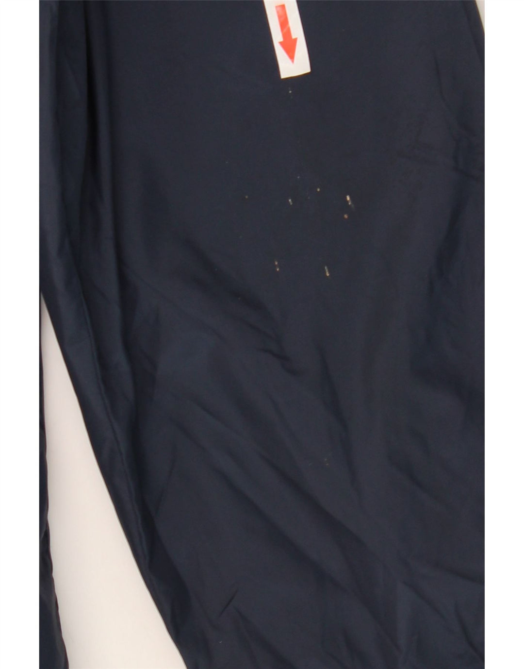 Zara Herre Windbreaker Jacket UK 42 XL Navy Blue Polyester