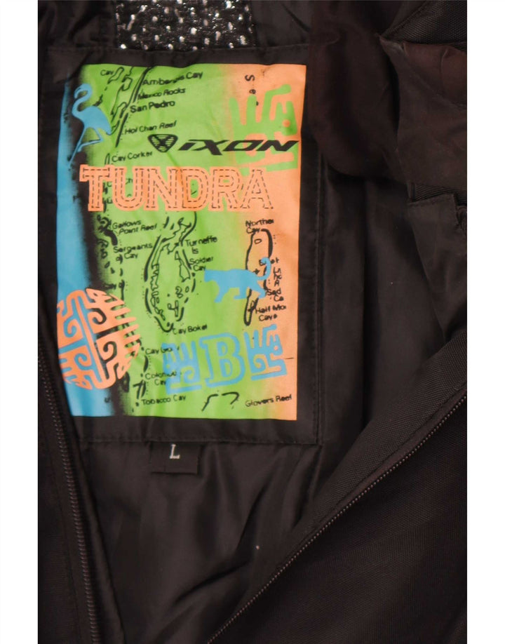Ixon Herre Racer Jacket UK 40 Stor Sort Polyester
