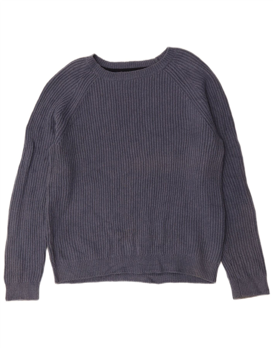 Fat Face Herre Boat Neck Jumper Sweater Stor Marineblå Bomuld