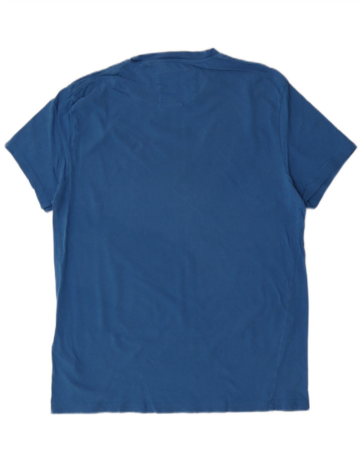 Jack Wills Herre grafisk T-shirt Top mellemblå bomuld