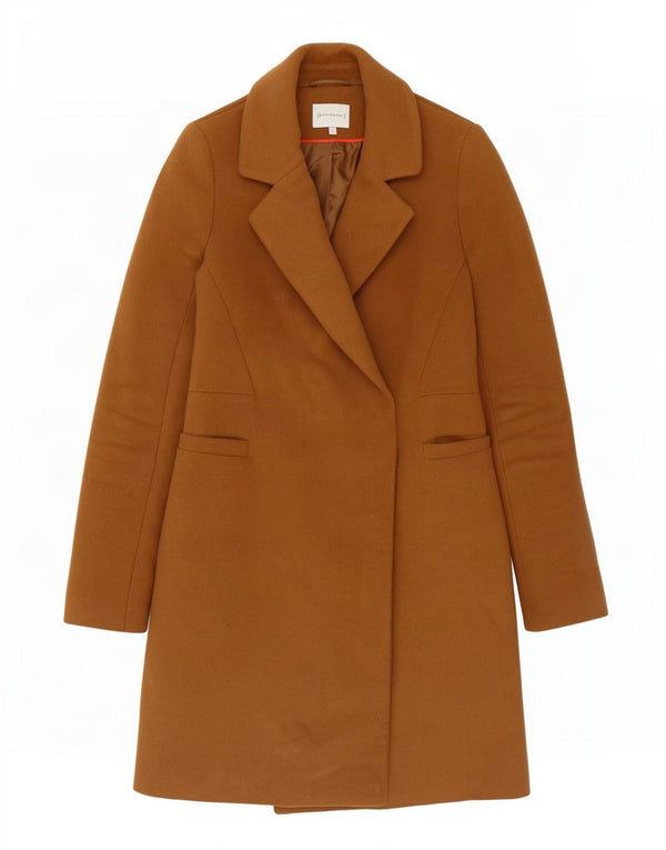 Warehouse Dame Oversized Overfrakke UK 6 XS Brun
