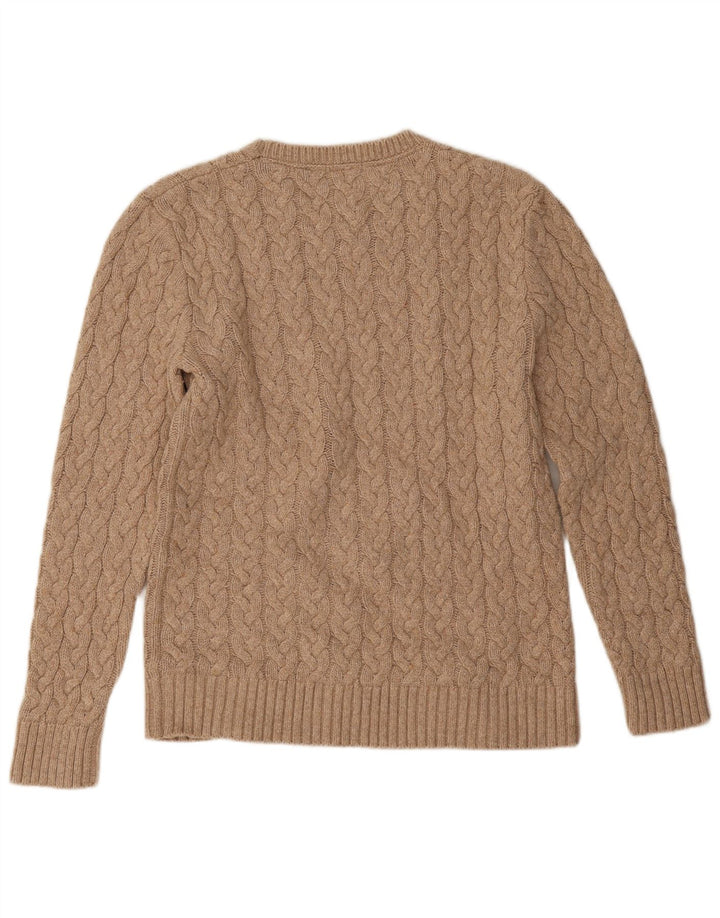 Tommy Hilfiger Herre Regular Fit Crew Neck Jumper Sweater Medium Beige