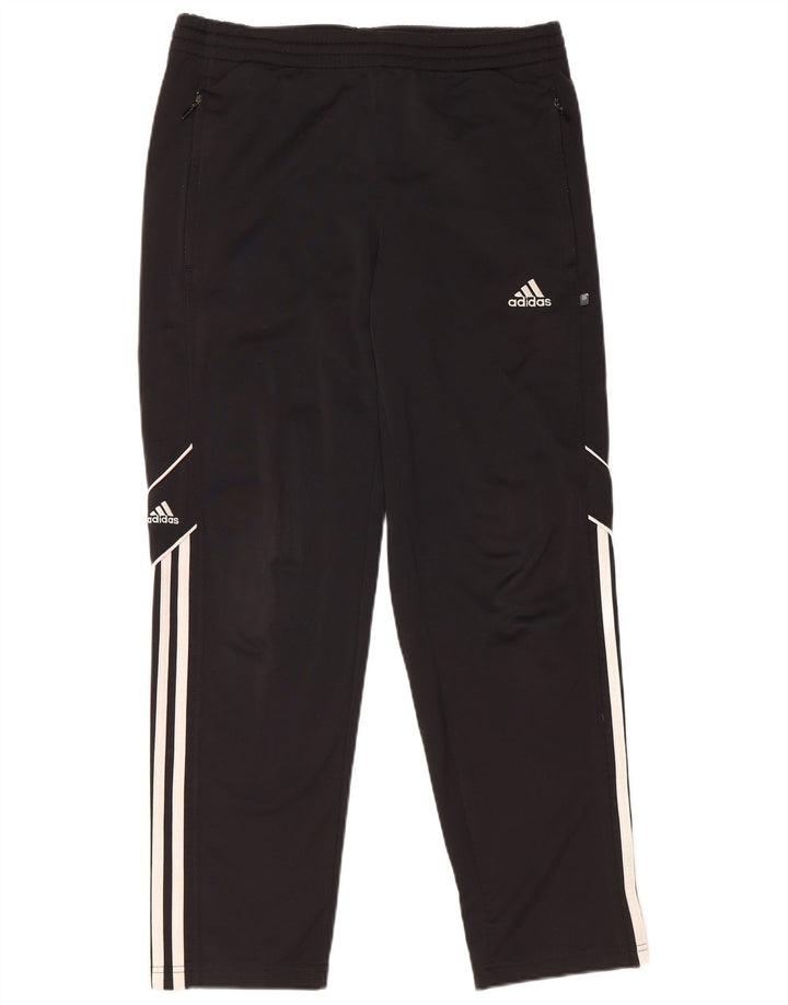 Adidas Drenge Træningsdragt Bukser 13-14 År Sort Polyester