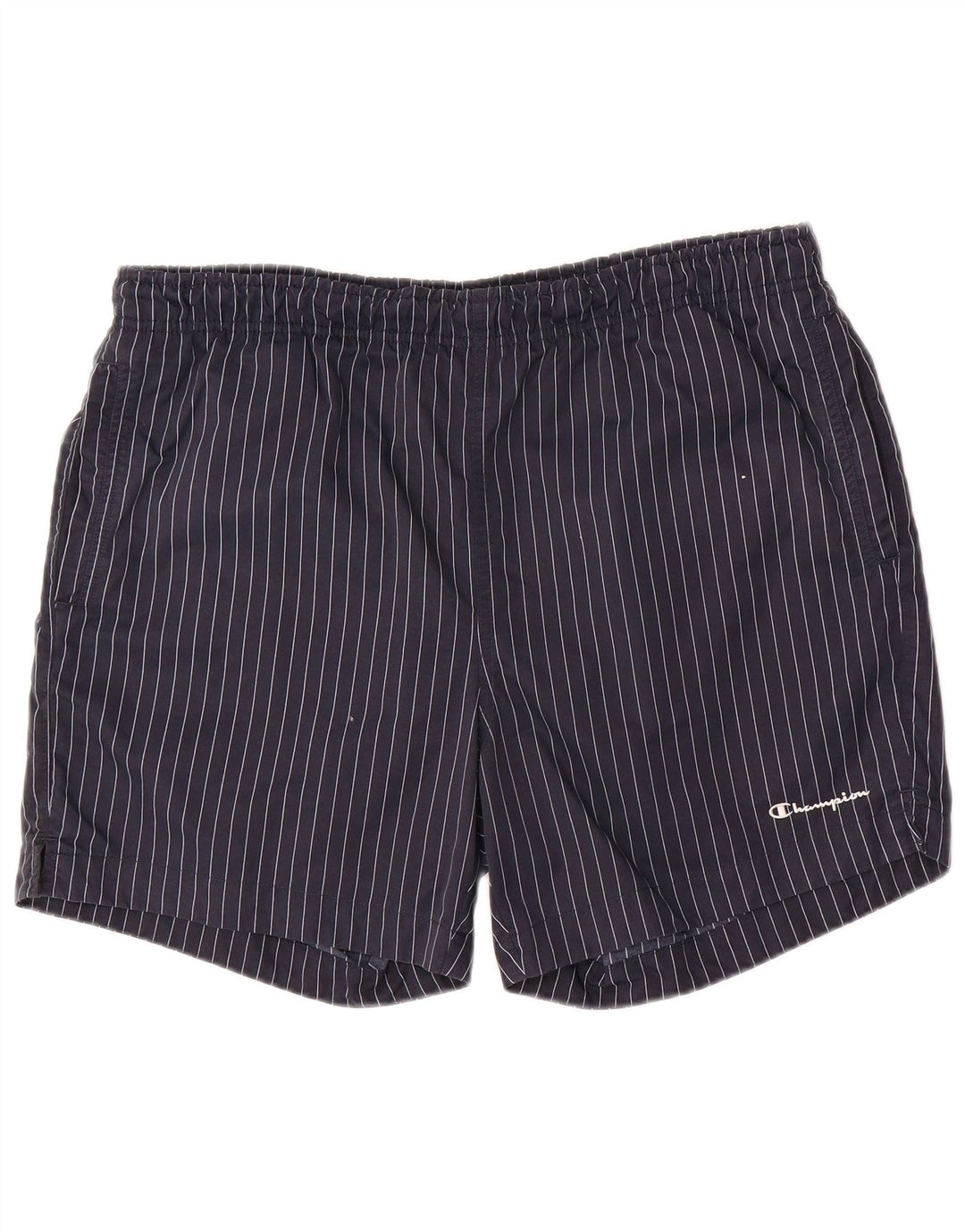 CHAMPION Badeshorts til mænd XL Marineblå nålestribet