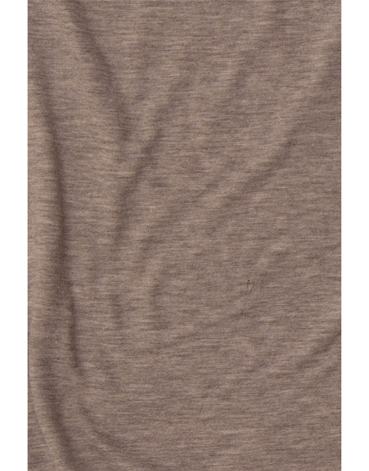 TOMMY HILFIGER T-shirt til mænd, mellemgrå, flækket bomuld