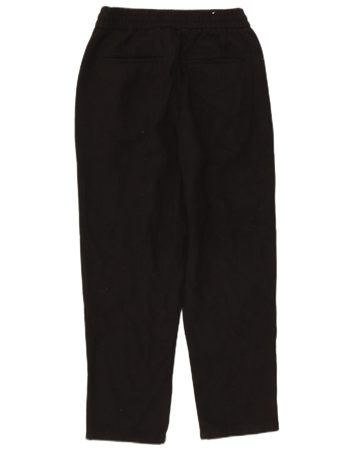 Zara Herre tilspidsede Chinobukser Small W30 L26 Sort Polyester