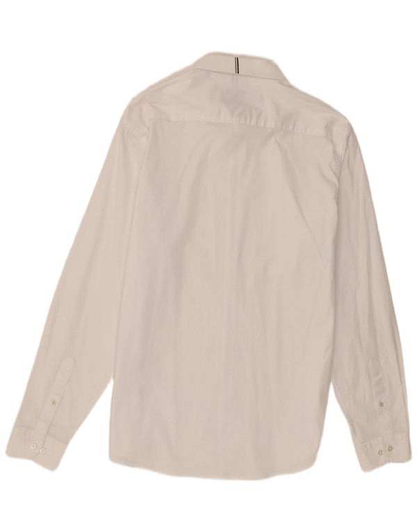 Hugo Boss Mens Regular Fit Shirt 3XL White Cotton