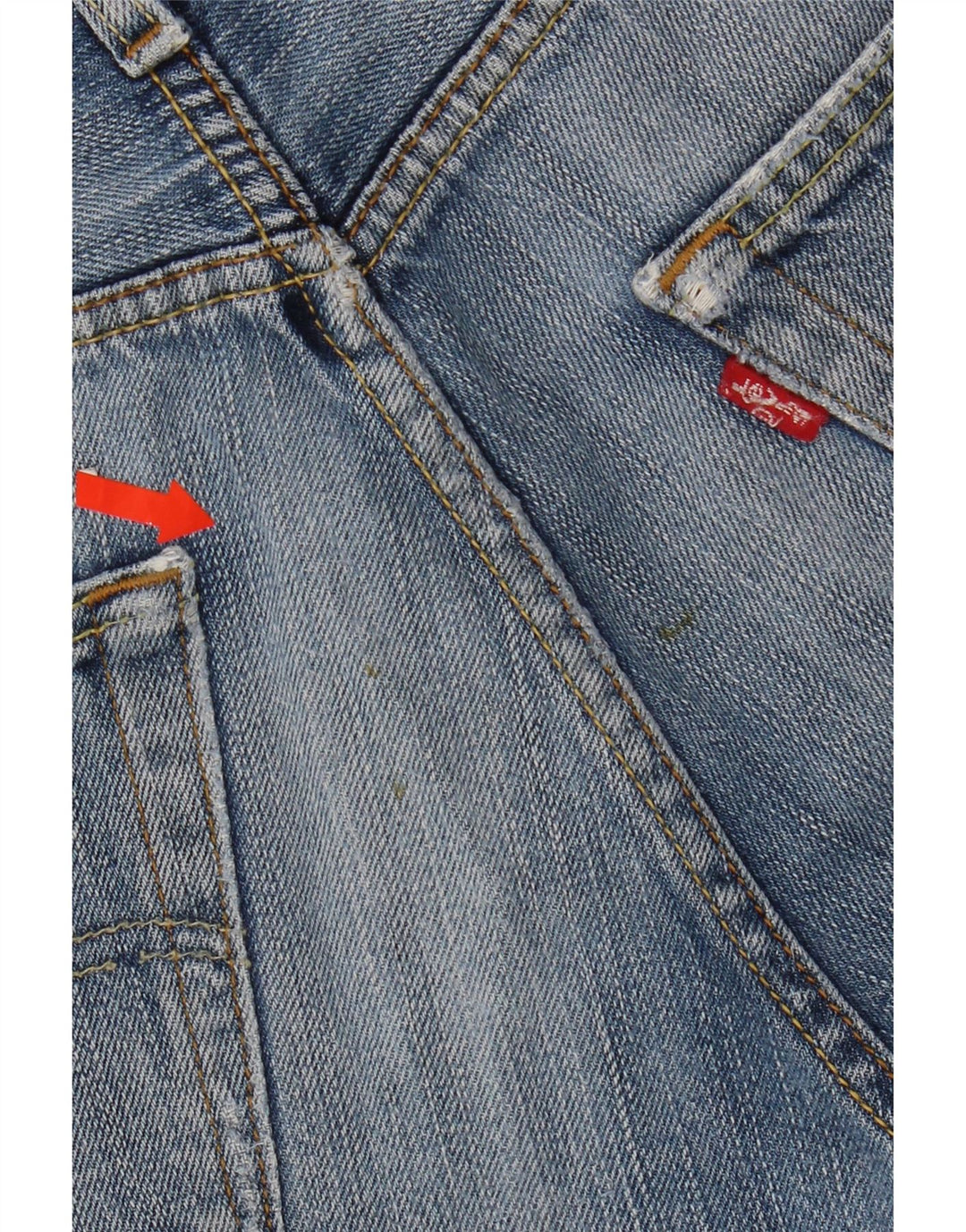 LEVI'S Mens 501 Denim Shorts W31 Medium Blue Vintage Levi's and Second-Hand Levi's from Messina Hembry 