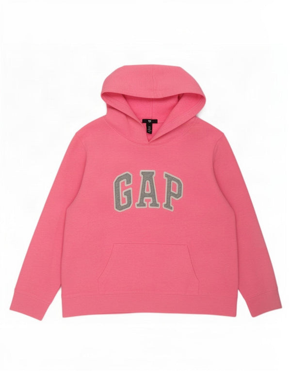 Gap grafisk hættetrøje til kvinder UK 18 XL Pink Bomuld
