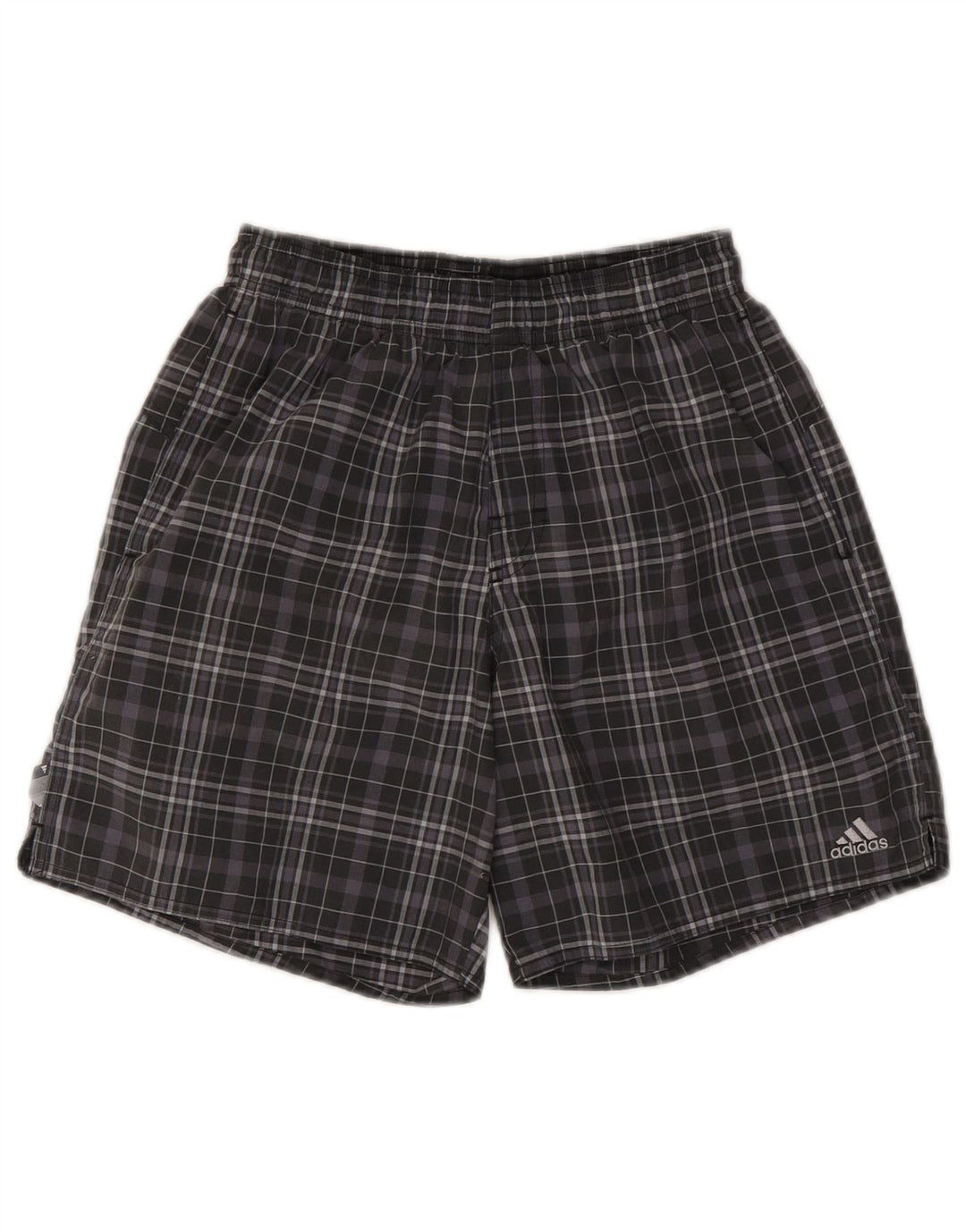 Adidas Sportsshorts til mænd XS Grå ternet polyester
