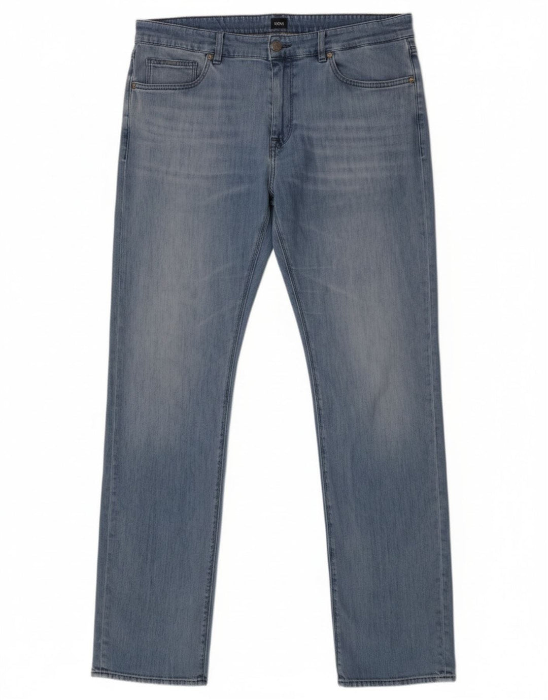 Hugo Boss Herre Slim Jeans W34 L34 Blå Bomuld