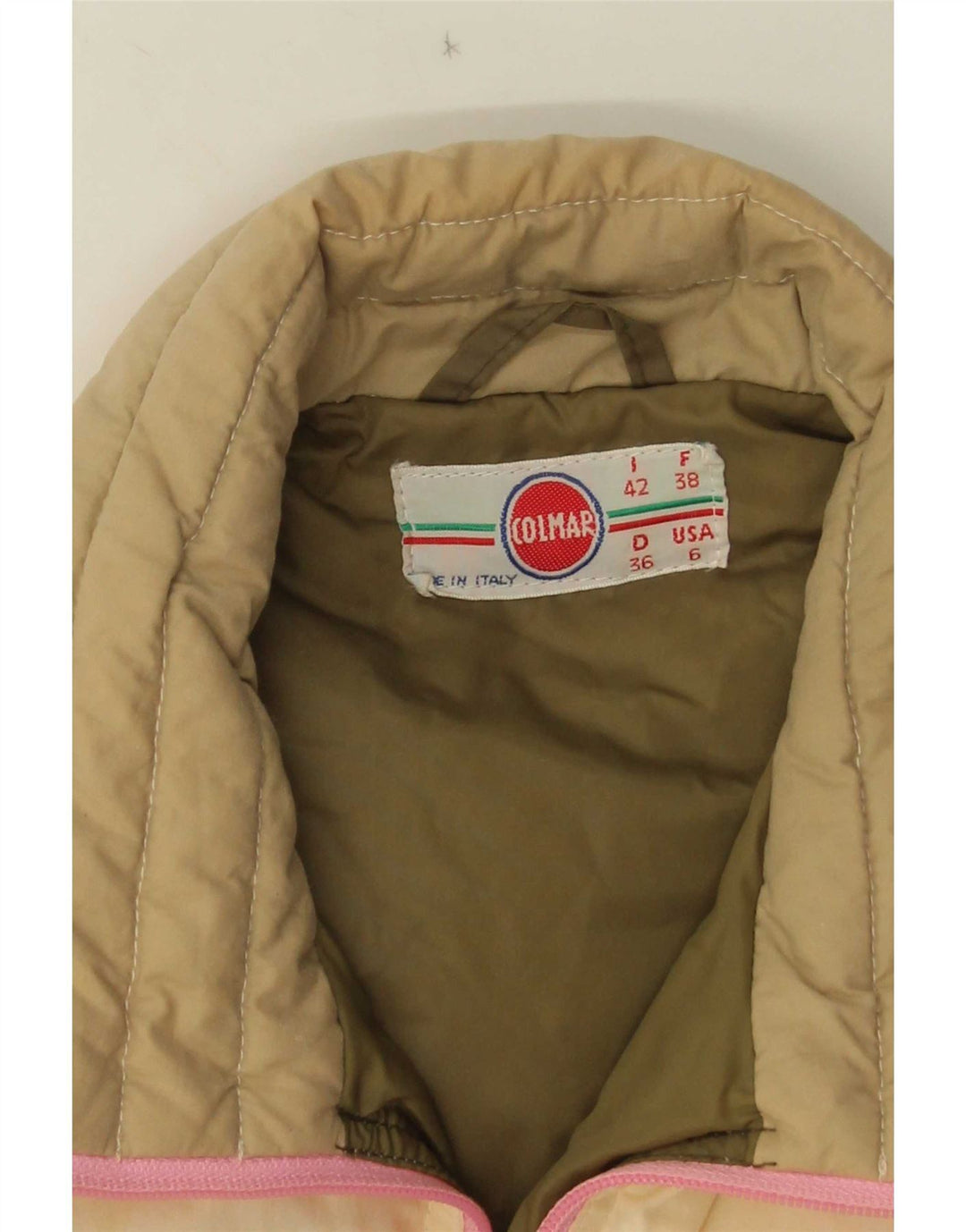 Colmar Dame Oversized Polstret Gilet IT 42 Lille flerfarvet Colourblock