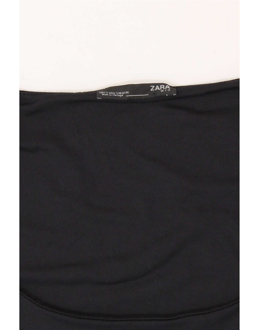Zara Dame Ærmeløs Vest Top UK 8 Small Navy Blue